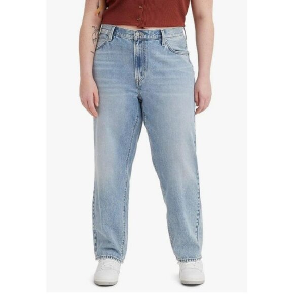 Levis Women’s 94 Baggy Light Blue Denim Jeans Size 34 EUC - Picture 1 of 7